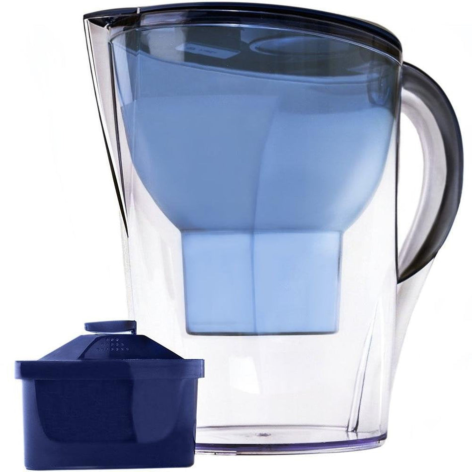 Freshsipsupply Water Pitcher - 3.5 Liters, 7-Stage Filtration System for Cleaner Water