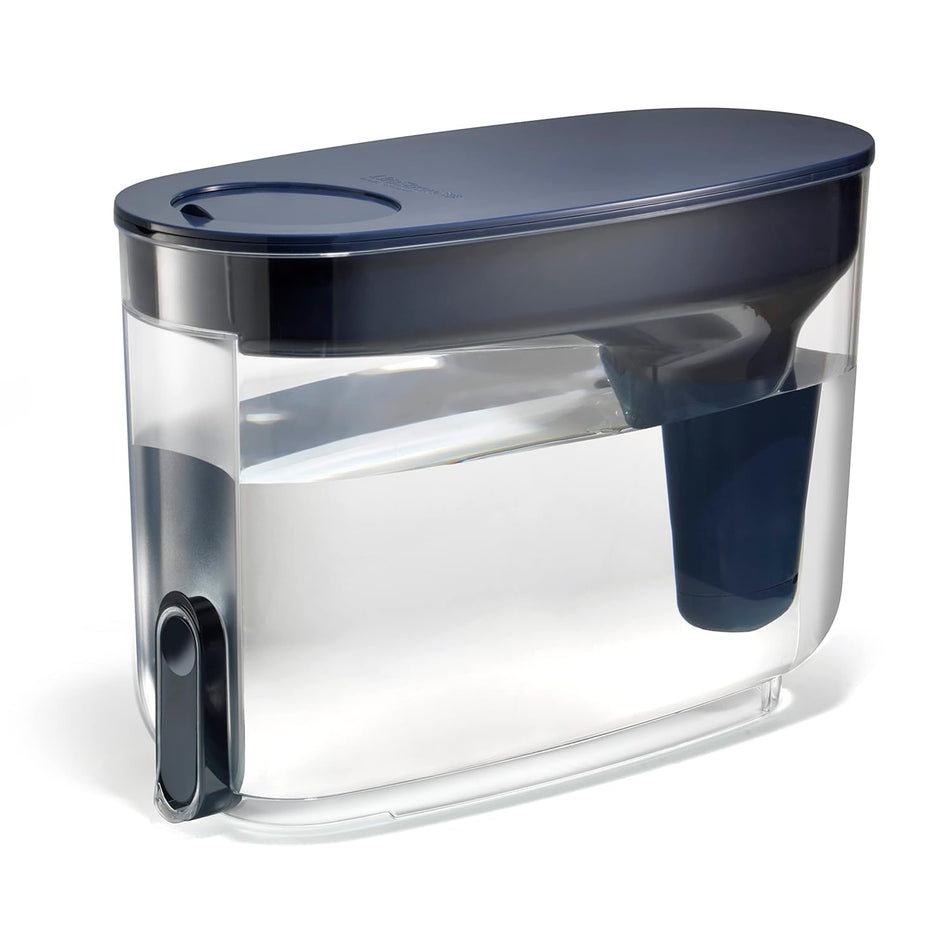 Freshsipsupply Water Filter Dispenser - 18-Cup, Midnight Blue