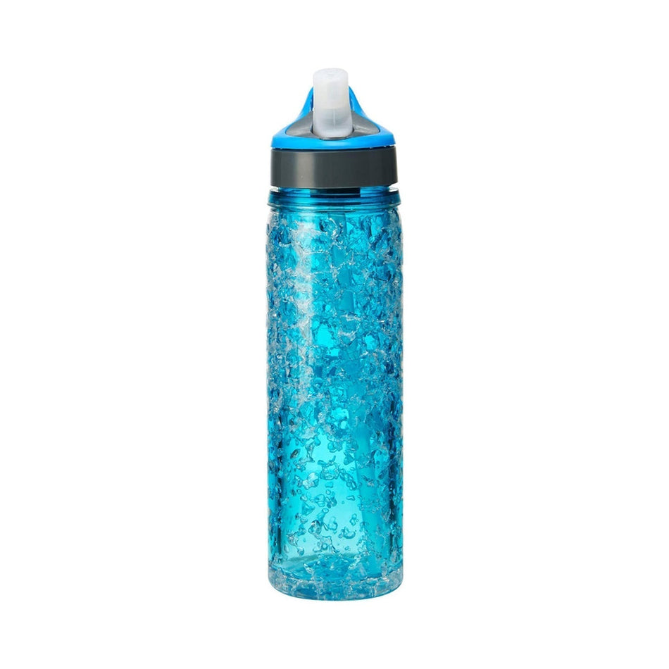 Freshsipsupply Freezeable Double Wall Insulated Tritan Water Bottle with Crackle Gel